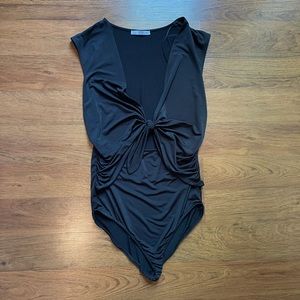 Black Zara Bodysuit